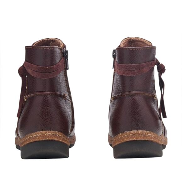 NWOT B.O.C. Addi Ankle Dark Brown Booties – Sz 9.5M - Picture 4 of 10